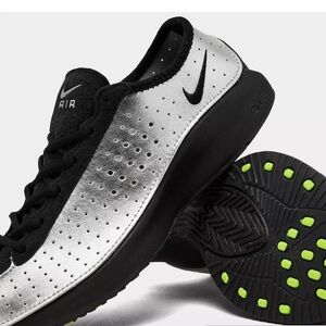 Nike The Air Superfly 8 Metallic Silver & Black Collegiate Streetwear Athleisure